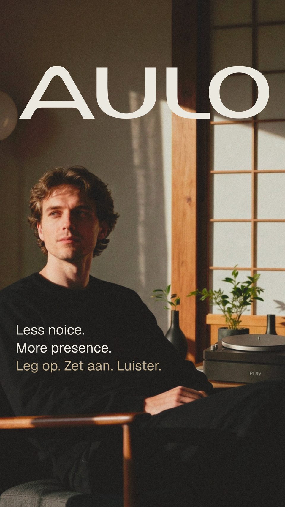 Less noise. more presence. story (AULO)