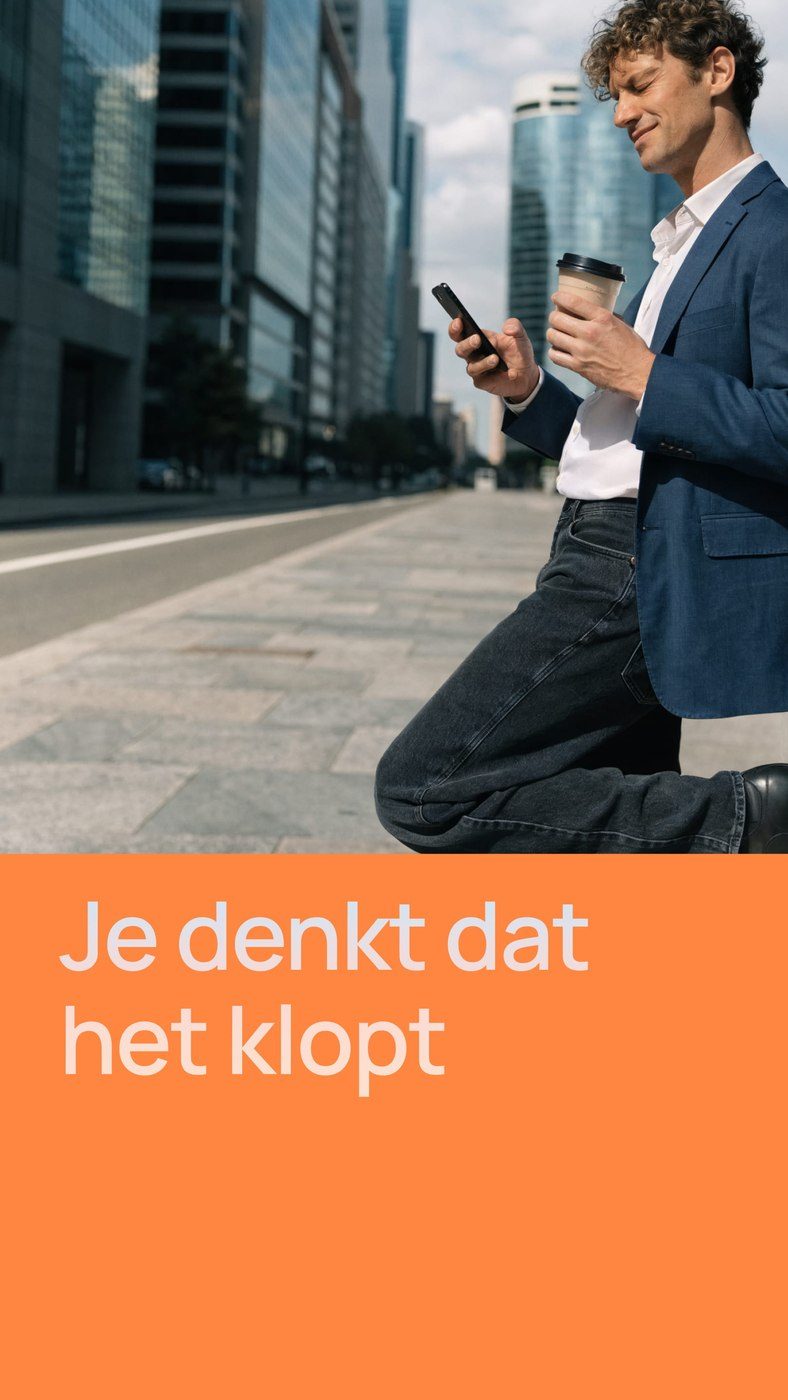 Je denkt dat het klopt (Peazy)