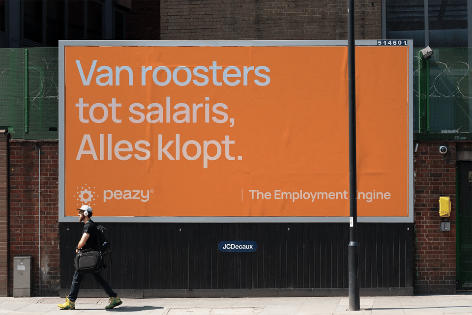 Out of home / van roosters tot salaris (Peazy)