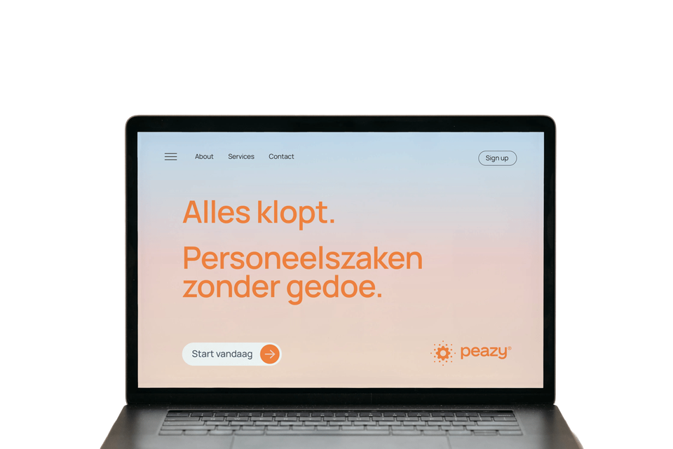 Website / alles klopt (Peazy)